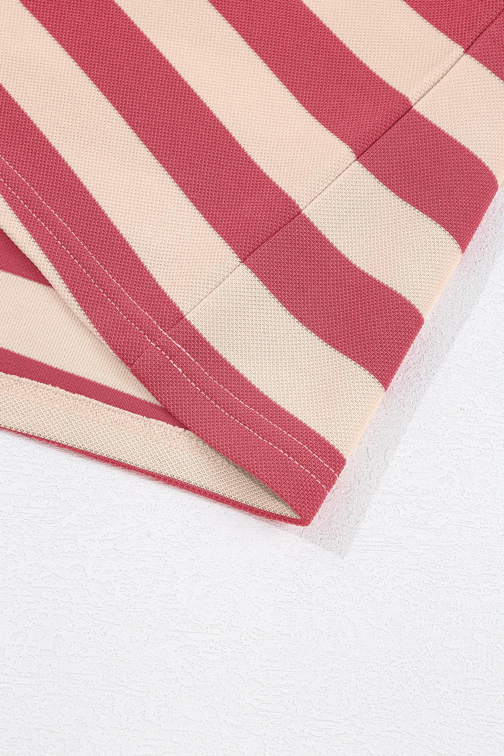 Casual Jurk met Gestreept Patroon - Mini Dresses - Jurkjes.co