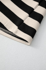 Casual Jurk met Gestreept Patroon - Mini Dresses - Jurkjes.co