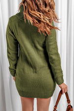 Coltrui Kabelgebreide JurkTrui - Sweater Dresses - Jurkjes.co