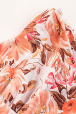 Elegante Asymmetrische Maxi-Jurk met Print - Floral Dresses - Jurkjes.co