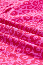 Elegante Bloemenprint Maxi Jurk met Pofmouwen - Maxi Dresses - Jurkjes.co