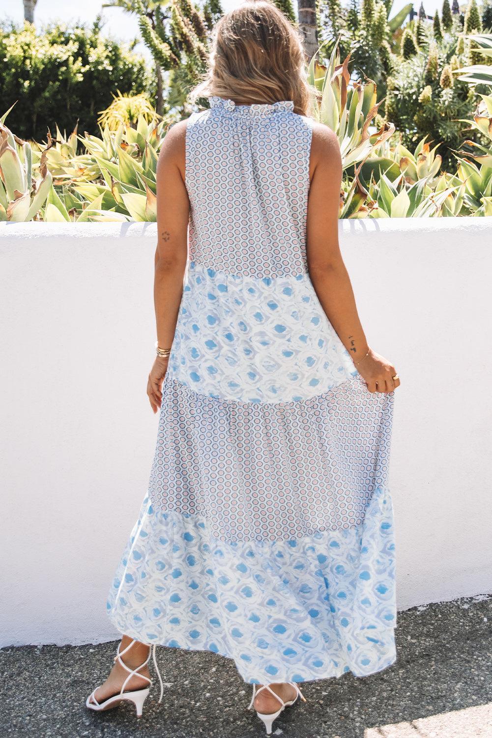 Elegante Maxi-Jurk met Splitnek - Maxi Dresses - Jurkjes.co