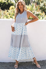 Elegante Maxi-Jurk met Splitnek - Maxi Dresses - Jurkjes.co