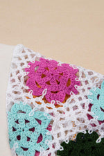 Elegante T-shirt Jurk met Gehaakte Mouwen - T Shirt Dresses - Jurkjes.co