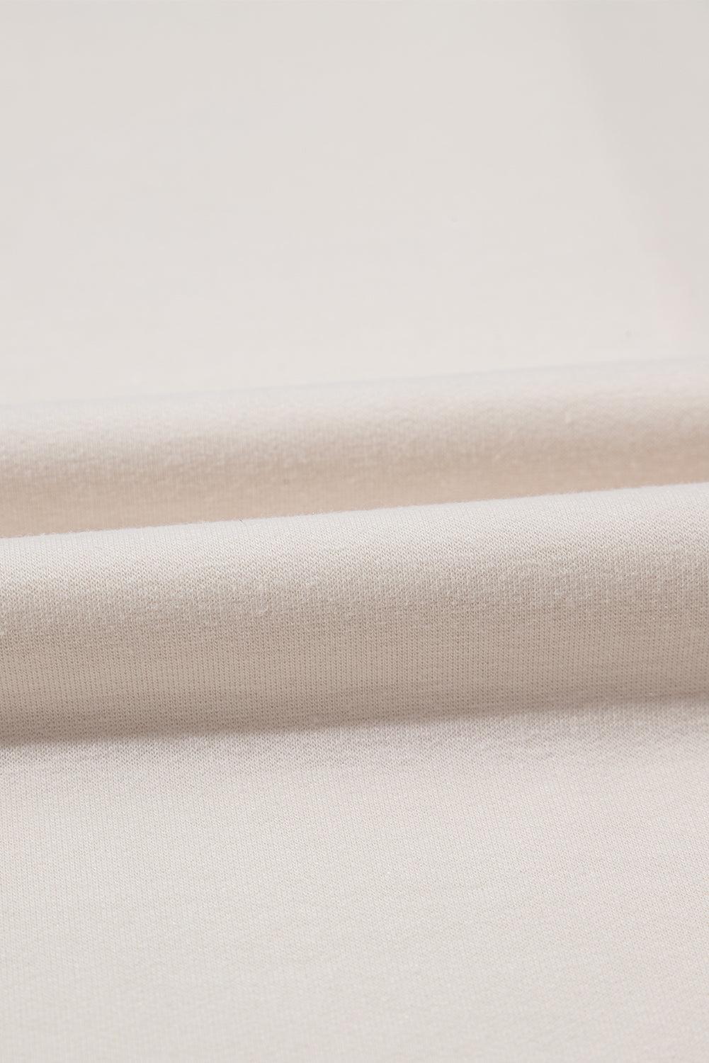 Elegante T-shirt Jurk met Gehaakte Mouwen - T Shirt Dresses - Jurkjes.co