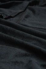 Fluwelen Gelaagde Ruffle Mini Jurk met Hoge Hals - Mini Dresses - Jurkjes.co