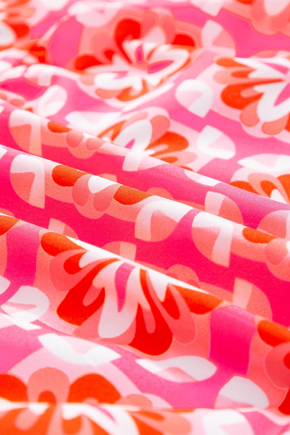 Frivole Mouwloze Maxi Jurk met Bloemenprint - Maxi Dresses - Jurkjes.co