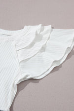 Gebloemd Ribfluweel Maxi-Jurk met Zakken - Maxi Dresses - Jurkjes.co