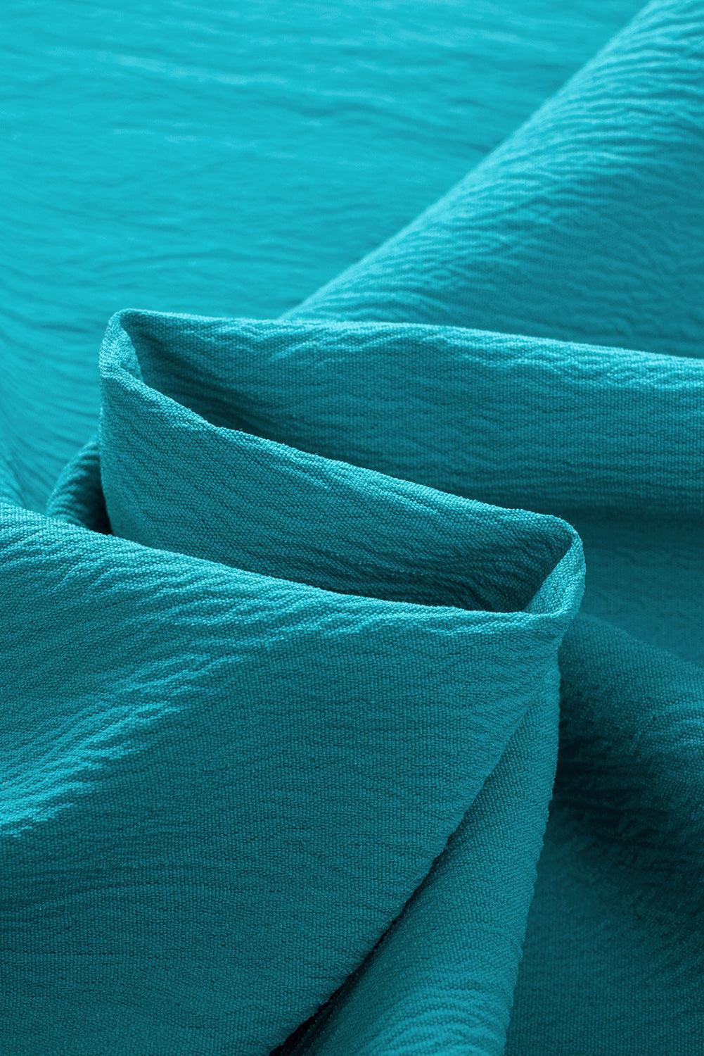 Gelaagde Mini Jurk met Zakken en Ruches - Mini Dresses - Jurkjes.co