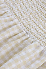 Geruite Maxi-Jurk zonder Mouwen - Maxi Dresses - Jurkjes.co