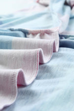 Gestreepte Maxi Jurk met Strikbandjes - Maxi Dresses - Jurkjes.co