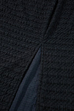 Gestructureerde Twist-Front Midi Jurk - Midi Dresses - Jurkjes.co