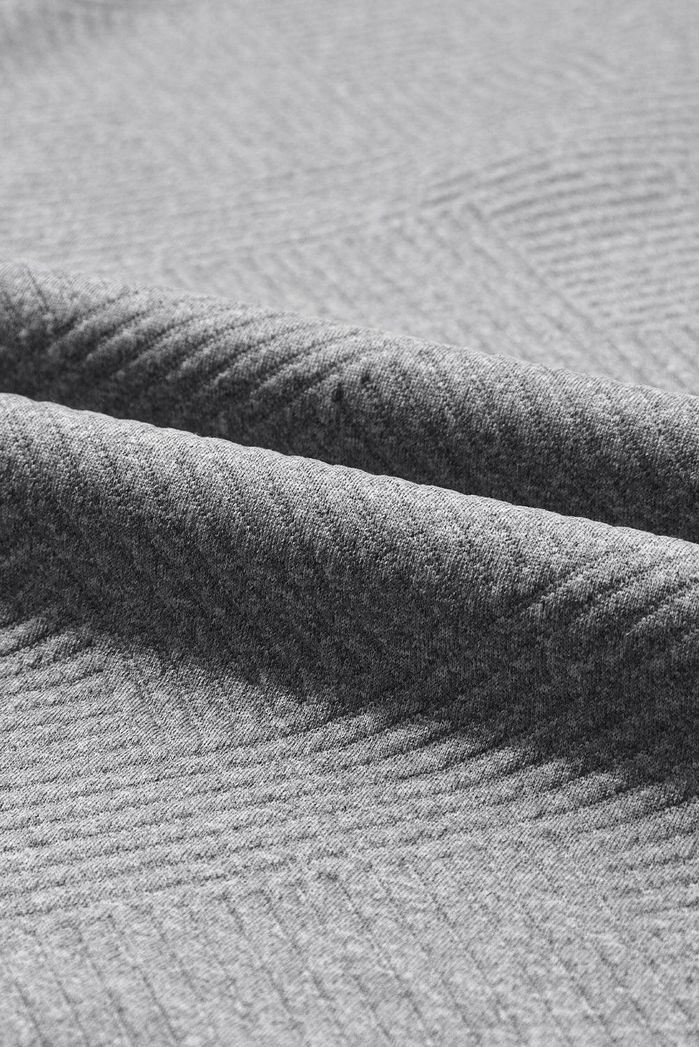 Getextureerde Mini-jurk met Capuchon - Mini Dresses - Jurkjes.co