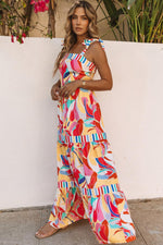 Kleurrijke Maxi Zomerjurk - Maxi Dresses - Jurkjes.co
