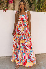 Kleurrijke Maxi Zomerjurk - Maxi Dresses - Jurkjes.co