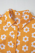 Maxi Jurk met Bloemenprint en Kraag - Maxi Dresses - Jurkjes.co