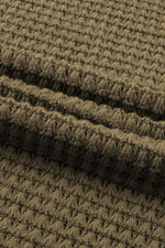 Maxi-Jurk met Splitten en Wafelstructuur - Maxi Dresses - Jurkjes.co