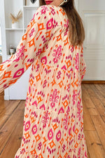 Maxi Jurk met Westerse Print - Maxi Dresses - Jurkjes.co