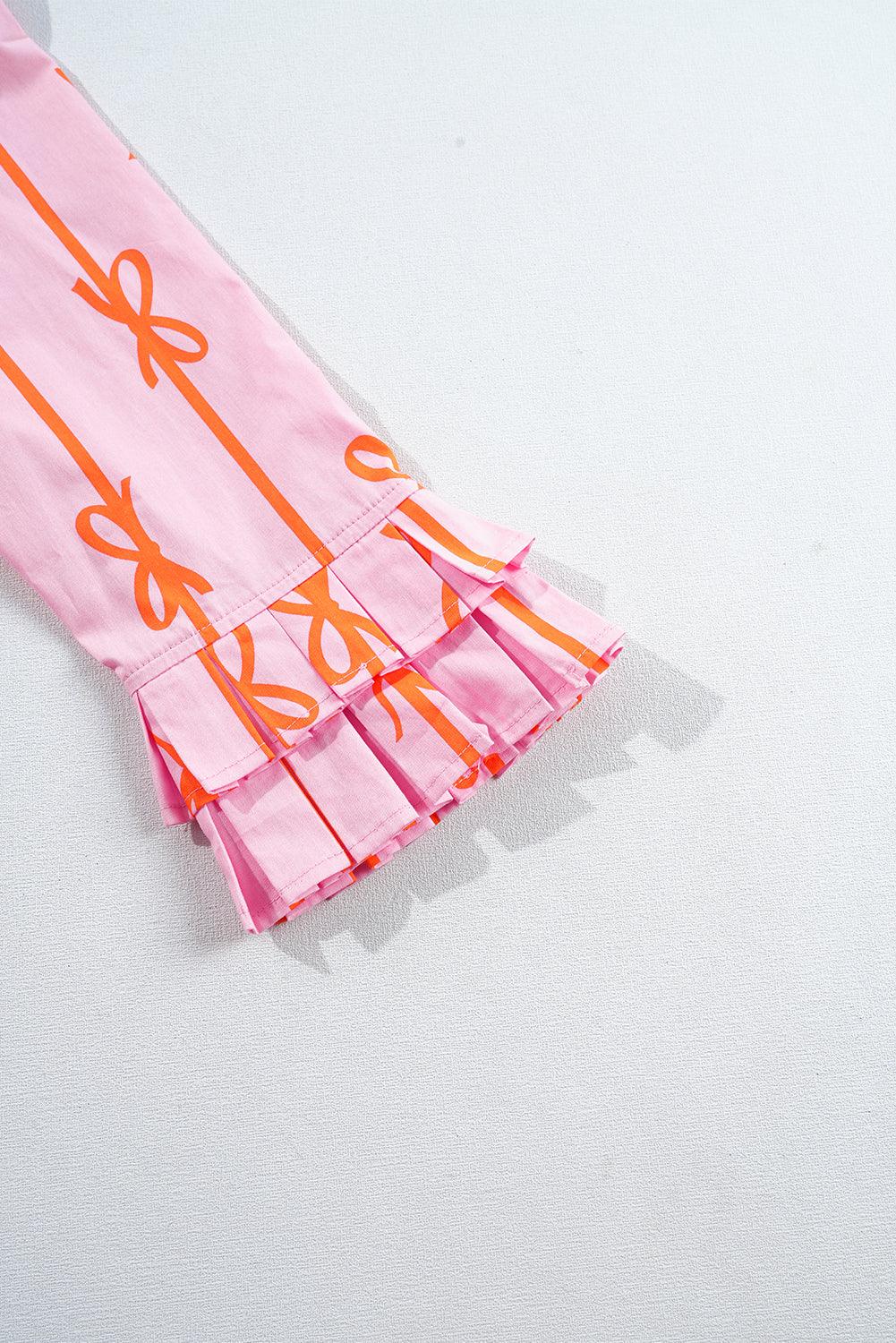 Mini Jurk met Gestreept Strikdetail - Mini Dresses - Jurkjes.co