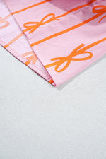 Mini Jurk met Gestreept Strikdetail - Mini Dresses - Jurkjes.co