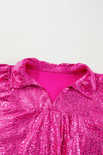 Mini Jurk met Luipaardprint en Kraag - Mini Dresses - Jurkjes.co