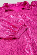 Mini Jurk met Luipaardprint en Kraag - Mini Dresses - Jurkjes.co