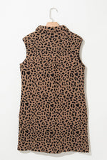 Mini Jurk met Luipaardprint - Mini Dresses - Jurkjes.co