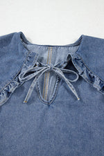 Mini Jurk met Ruches en Rimpels - Mini Dresses - Jurkjes.co