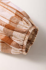 Mini Jurk met Ruitpatroon en Volants - Mini Dresses - Jurkjes.co