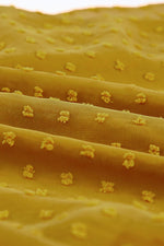 Off-Shoulder Maxi Jurk met Zwitserse Stippen - Maxi Dresses - Jurkjes.co