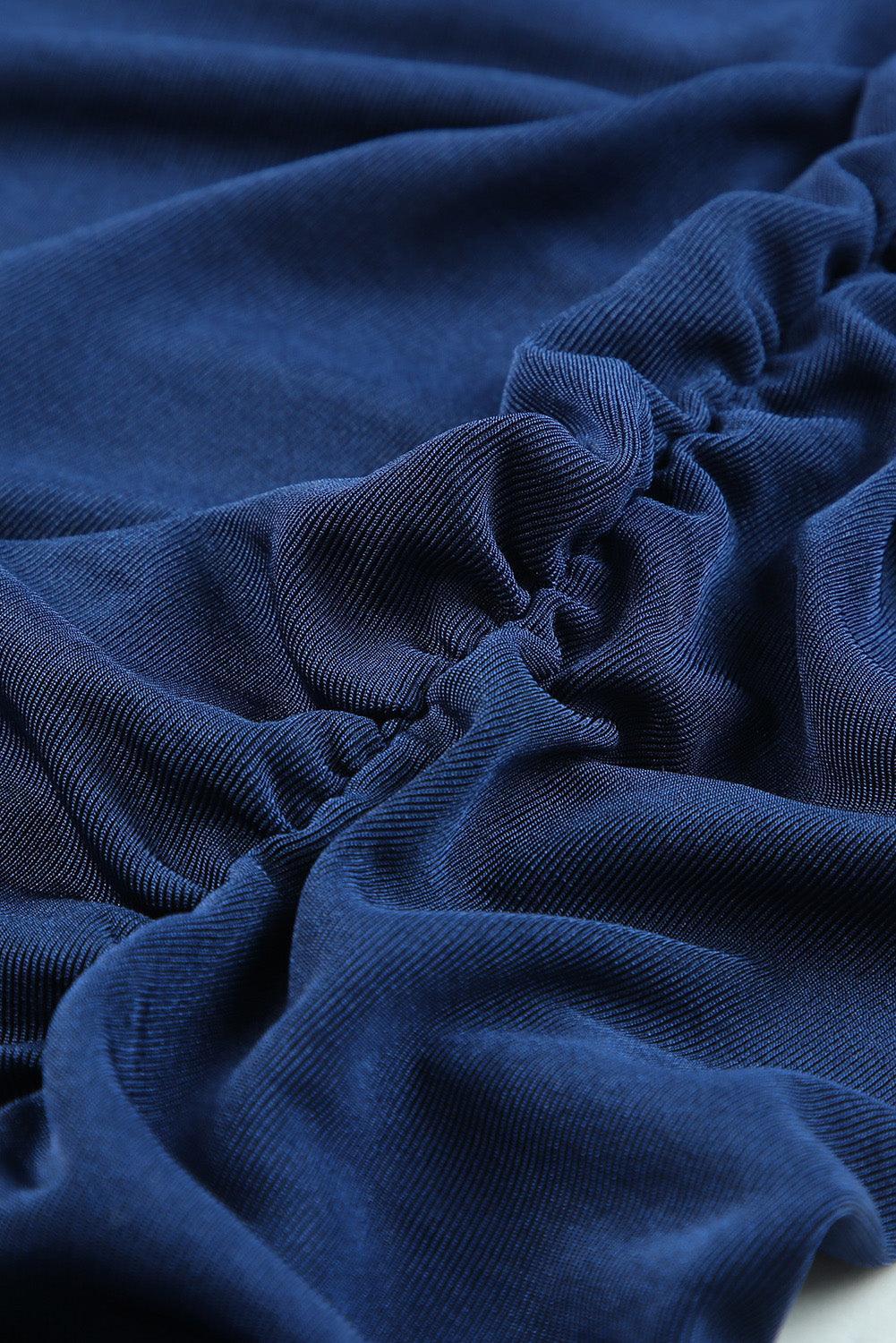 Racerback Geribbelde Midi Jurk - Midi Dresses - Jurkjes.co