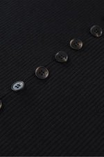 Rib Gebreide Bodycon Midi-Jurk met Split - Bodycon Dresses - Jurkjes.co