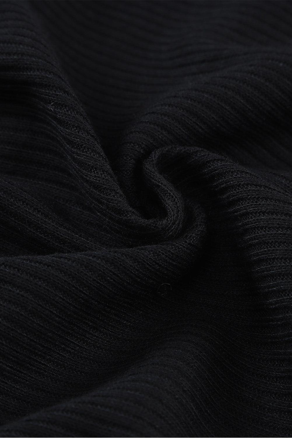 Rib Gebreide Bodycon Midi-Jurk met Split - Bodycon Dresses - Jurkjes.co