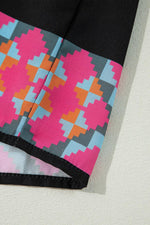 Rimpeljurk met Etnisch Patchwork - Mini Dresses - Jurkjes.co