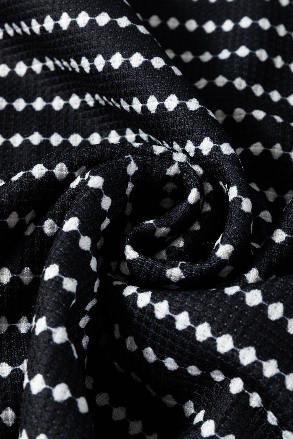 Shift Jurk met Gestreept Patroon - Mini Dresses - Jurkjes.co