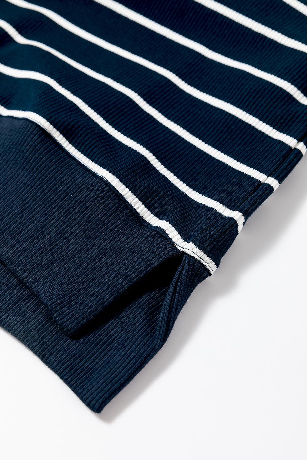 Stijlvolle Korte Jurk met Rits en Kraag - Mini Dresses - Jurkjes.co