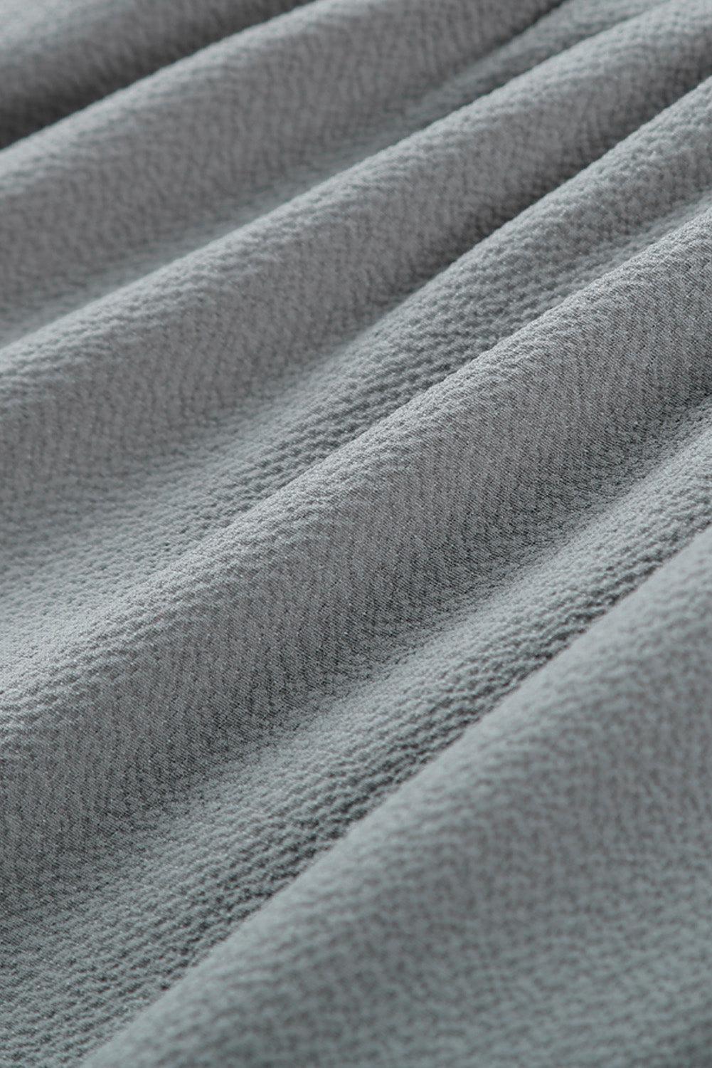 V-hals Ruche Gelaagde Mini Jurk - Mini Dresses - Jurkjes.co