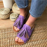 Boho Sandalen met Kwastjes en Comfortabele Pasvorm