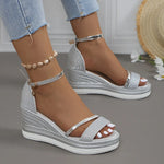 Chic Orthopedische Sandalen met Wedge Hak