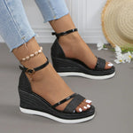 Chic Orthopedische Sandalen met Wedge Hak