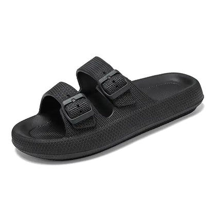 Comfort Sandalen met Verstelbare Gespen