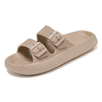 Comfort Sandalen met Verstelbare Gespen