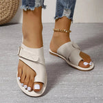 Comfortabele Sandalen met Metallic Details