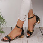 Elegante Sandalen met Blokhak