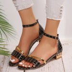 Elegante Sandalen met Blokhak