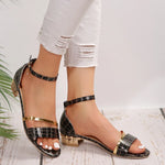 Elegante Sandalen met Blokhak