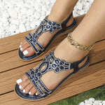 Elegante Sandalen met Strass Details