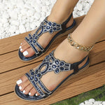Elegante Sandalen met Strass Details