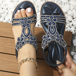 Elegante Sandalen met Strass Details