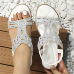 Elegante Sandalen met Strass Details